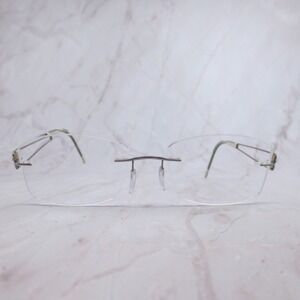 Silhouette Titan Rimless Eyeglasses Silver Off White 7759 40 6054 140 Austria